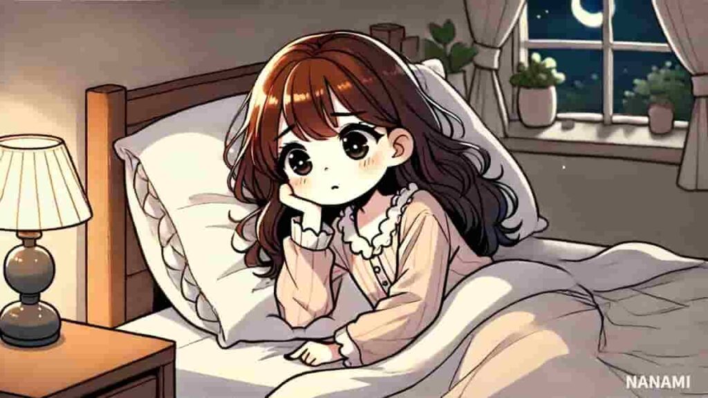 眠れない